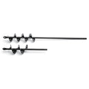 5x22/5x45cm Garden Auger Small Earth Planter Drill Bit Post Hole Digger Earth Planting Auger Drill Bit for Electric Drill