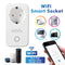 EU Plug Smart WiFi Socket Timer Switch Smart WiFi Socket APP Voice Control Work Household Supplies With Amazon Alexa Google