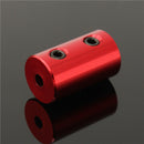 Aluminum Alloy Coupling Red Shaft Coupler with Hex Wrench and Screws Motor Coupler Connector
