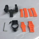 XANES DL06 1200LM 2T6 150 Large Floodlight 6000mAh Battery Bike Light 4 Modes USB Rechar