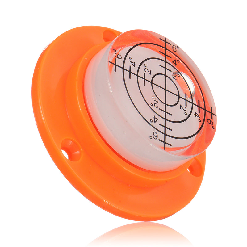 50x17mm Diameter Disc Bubble Spirit Level Round Circle Circular Tripod Bullseye