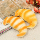 10PCS Medium 7CM Random Squishy Toy Soft Panda/Bread/Cake/Buns/Macaroon Phone Straps