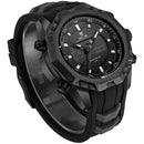 WEIDE 6406 Dual Display Digital Watch Calendar Alarm Luminous Watch Black Case Men Sport Watch