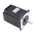 HANPOSE Double Shaft 23HS7628-D 76mm Nema 23 Stepper Motor 57 Motor 2.8A 189N.cm 4-lead CNC Laser Grind Foam Plasma Cut Engraving Machine
