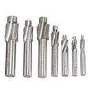7pcs M3-M12 HSS Countersink Cutter Countersink Drill