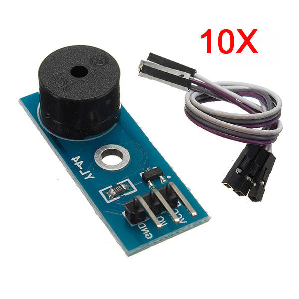 10Pcs 3.3-5V Passive Buzzer Alarm Module