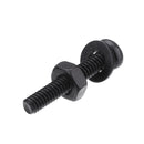 Suleve M2CH4 480Pcs M2 Hex Socket Button&Flat Head Screw Carbon Steel Bolt Nut Assortment