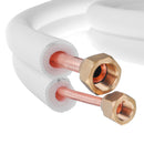 3.0M 6*10mm Air Conditioner Fittings Coil Tube Insulated Pure Copper Aluminum Pipes