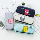 Creative Student Pencil Case Korea Pencil Bag Cute Lion Pencil Box Animal World Large Capacity Stationery School Supplies Pencil