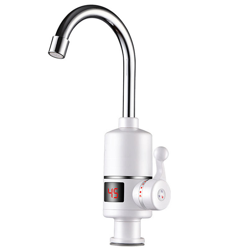 Digital Display Electric Hot Faucet Tap Under The Water With Leakage Protection