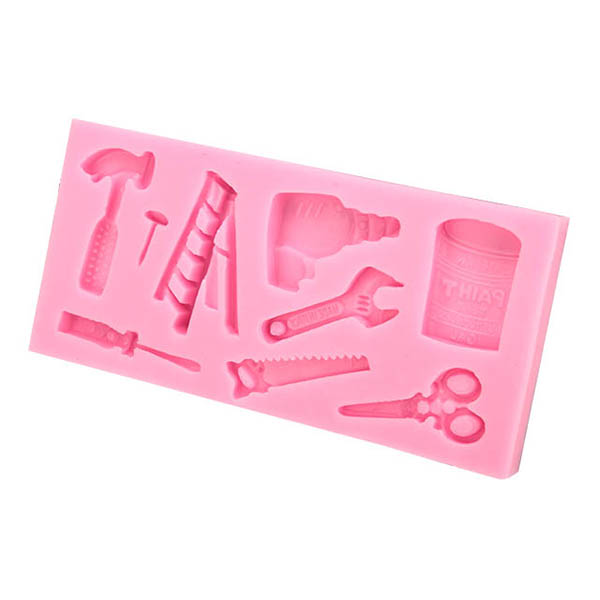 Tools Silicone Fondant Mold Chocolate Polymer Clay Mould