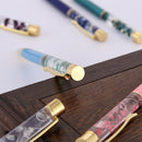 1 Piece Creative Flower Ballpoint Pen 1.0mm Ball Pen Crystal Smooth Writing Pens for Office School Supplies Stationery