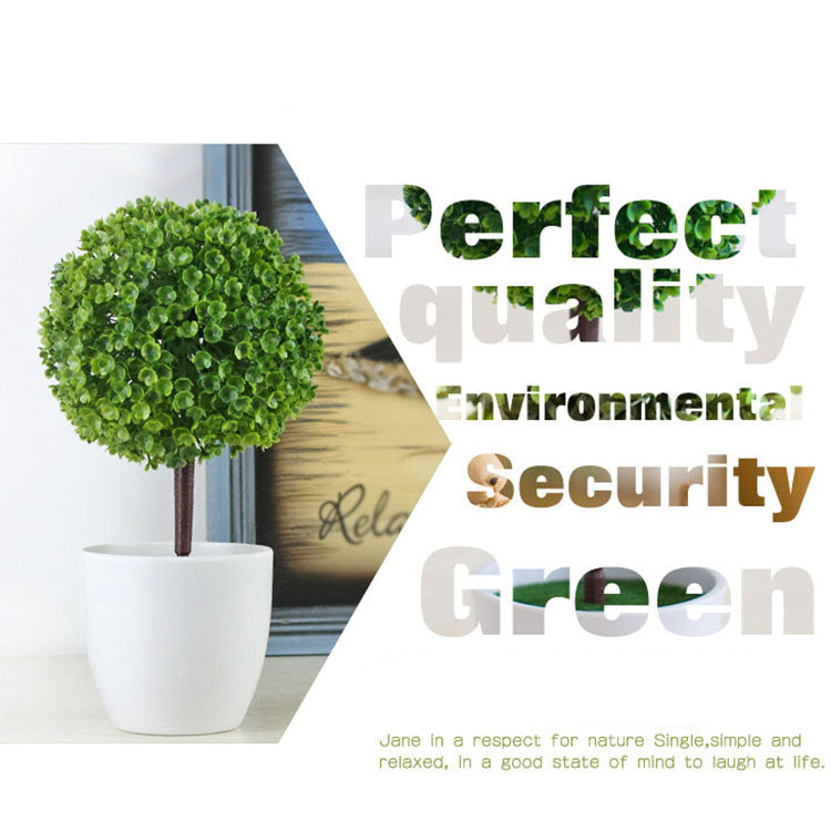 Office Decorative Trees Potted Plant Potted Pot Decorative Decoration