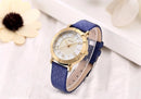 JULIUS 789 Fashion Luxury Leather Strap Ladies Student Quartz Watch