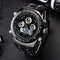 STRYVE S8002 Dual Display Digital Watch Luminous Chronograph Stopwatch Calendar Alarm Outdoor Watch