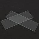 5pcs Single Concave Microscope Glass Slides Reusable Laboratory Blank 1mm