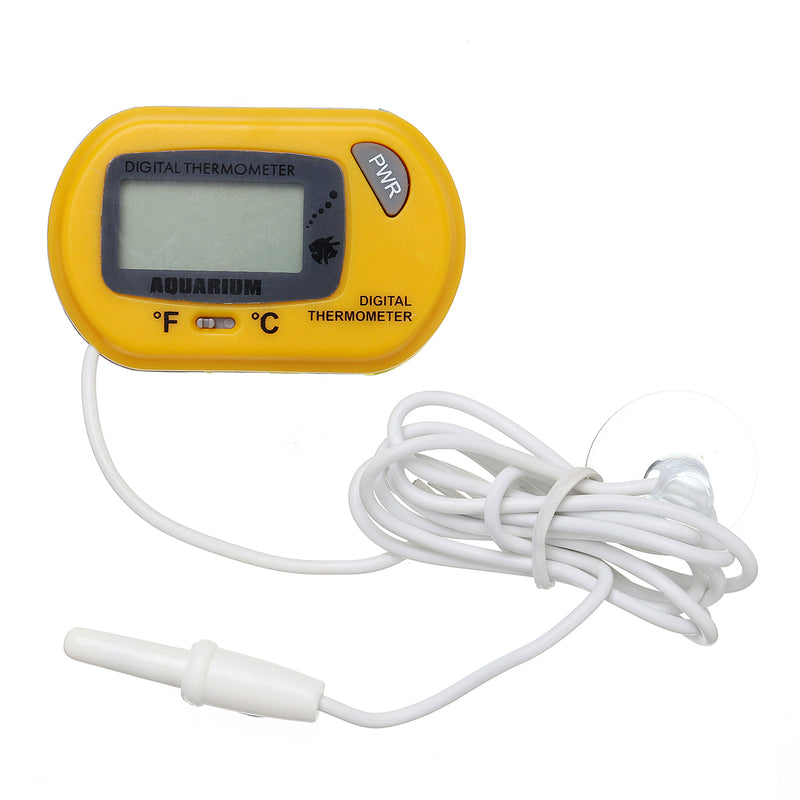 Digital LCD Screen Aquarium Fish Tank Marine Water Thermometer with Probe