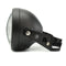 6.5 inch 12V Motorcycle Headlight Hi/lo Beam Matte Black Mount Bracket Cafe Racer For Honda