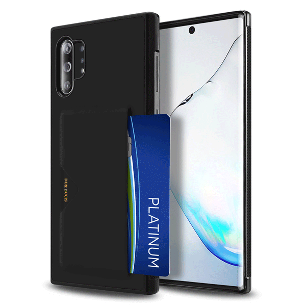 DUX DUCIS with Credit Card Slot PU Leather Shockproof Protective Case for Samsung Galaxy Note 10 Plus / Galaxy Note 10+ 5G