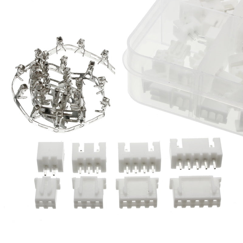 40pcs 2p 3p 4p 5p 2.54mm Pitch Terminal / Housing / Pin Header Connector Wire Connectors Adaptor