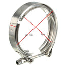 3 Inch V-Band Clamp Stainless Exhaust Fitting Universal 77-87mm