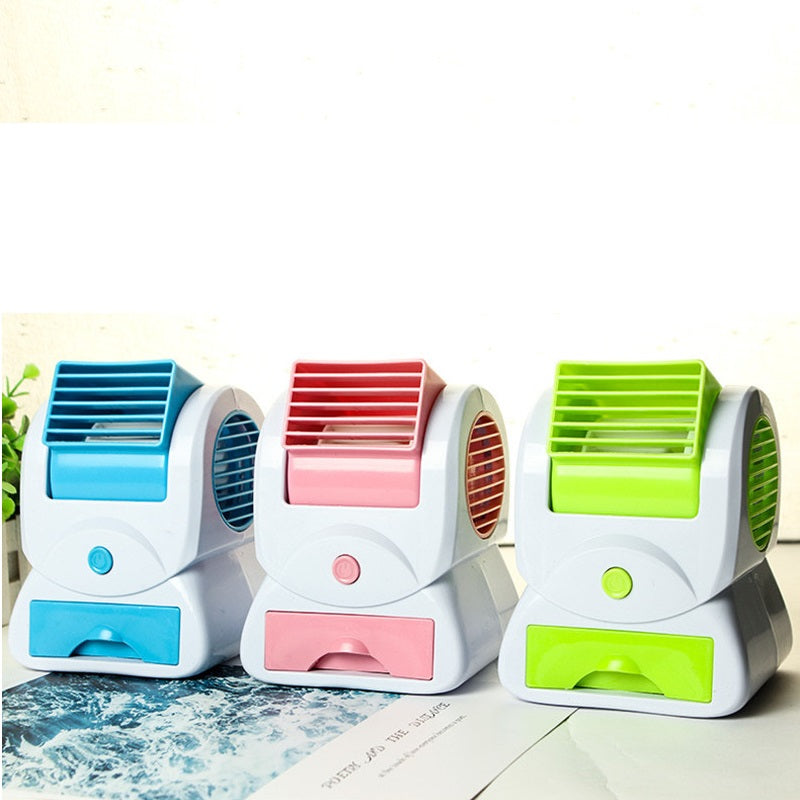 Mini Portable Aroma USB Bladeless Fan Air-Conditioning Electric Cooler Fragrance
