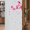 Miico FX64039 Peach Flower Home Decorative Sticker Wall Sticker DIY Sticker