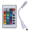 3pcs DC12V 24 Keys Mini IR Remote Control 3528 5050 RGB LED Strip Light Controller