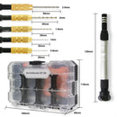 MINI MT34 34 in 1 Multifunction DIY Repair Tools Set Wrench Screwdriver Drilling Glue Blades Hand Tools for Phone PC Tablet