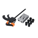 8pcs DIY Woodworking Oblique Hole Drill 15 Degree Angle Inclined Hole Locator Pocket Hole Jig Wooworking Tool