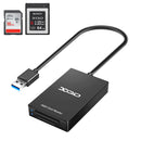 Rocketek XQD03 XQD Card Reader USB3.0 Memory Card Reader for M/G Series for Mac OS