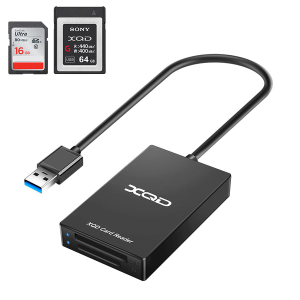 Rocketek XQD03 XQD Card Reader USB3.0 Memory Card Reader for M/G Series for Mac OS