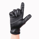 Motorcycle Winter Gloves Warm Leather Touch Screen Driving Waterproof Soft Lining