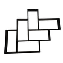 L Cement Brick Stone Road Paver Maker Garden Walk Pavement Mold Path DIY Paving