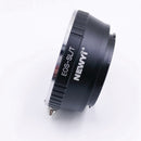 NEWYI EOS-SL/T Lens Adapter Ring for Canon EOS Lens to for Leica LT/SL Mirrorless Digital Camera Body