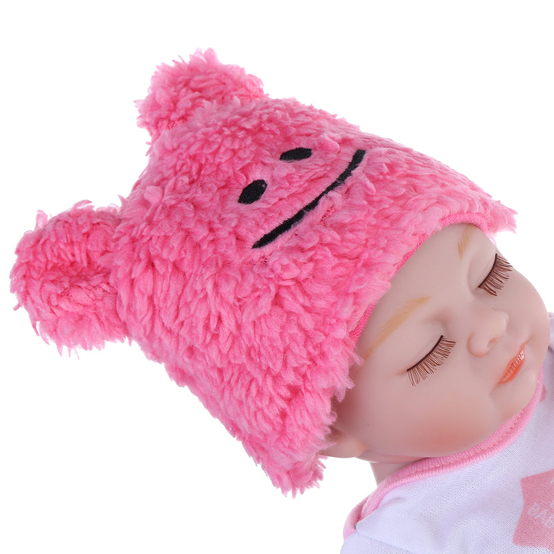 11" Handmade Silicone Reborn Sleeping Baby Doll Toys Lifelike Newborn Girl Gift