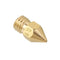 5PCS 1.75mm/0.6mm Copper Thread Extruder Nozzle For 3D Printer