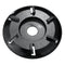 Woodworking Wood Carving Disc Tool Six-Tooth Blade For 16mm Aperture Angle Grinder