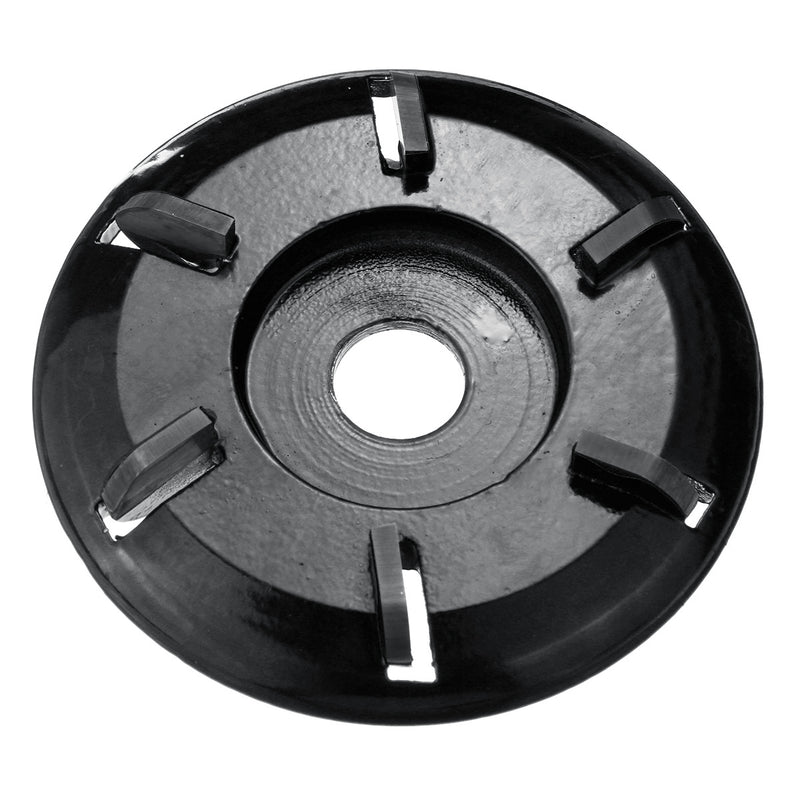 Woodworking Wood Carving Disc Tool Six-Tooth Blade For 16mm Aperture Angle Grinder