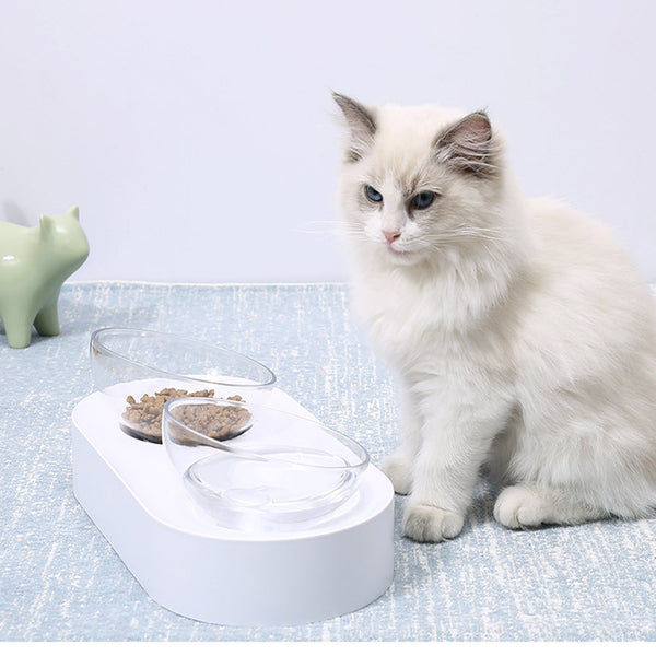 PETKIT Pet Bowl Feeding Dishes Adjustable Double Feeder Bowls Water Cup Cat Bowls Drinking Bowl From Xiaomi Youpin