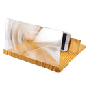 Universal Wooden 12 inch Screen Magnifier Image Enlarge Desktop Bracket Holder for Mobile Phone