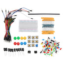 Starter Kit Resistor LED Capacitor Jumper Wires Breadboard Resistor Kit With Retail Box For  DIY Kit