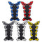 3D Rubber Tank Pad Protector Gas Fuel Decal Sticker For Motorcycle ATV Vehicles
