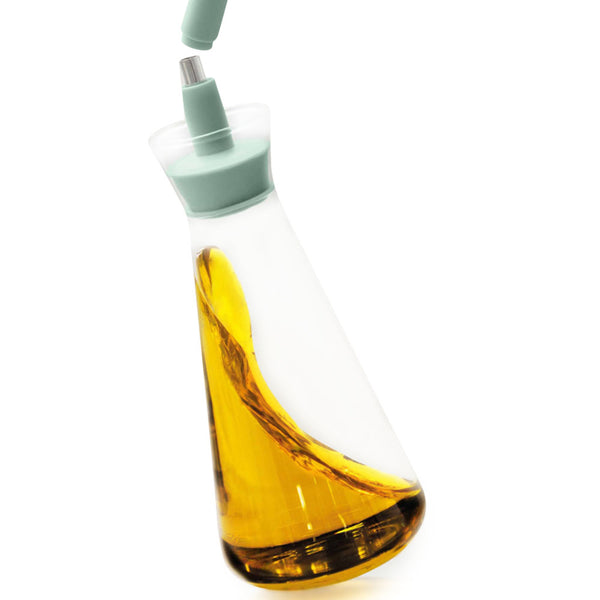 BergHoff Multifunction Glass Oil Can Pot Bottles Vinegar Sauce Cruet Container Kitchen Flavouring Tool