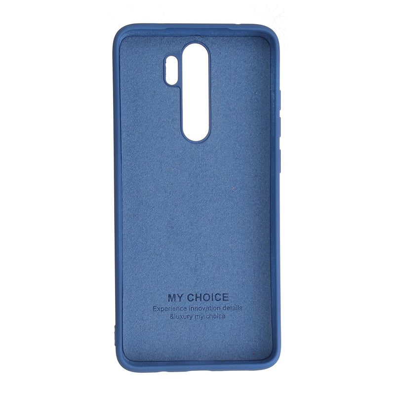 Bakeey Smooth Liquid Silicone Rubber Back Cover Protective Case for Xiaomi Redmi Note 8 Pro