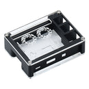 Black Acrylic Case Support Dual Cooling Fans For Raspberry Pi 3B+ Board