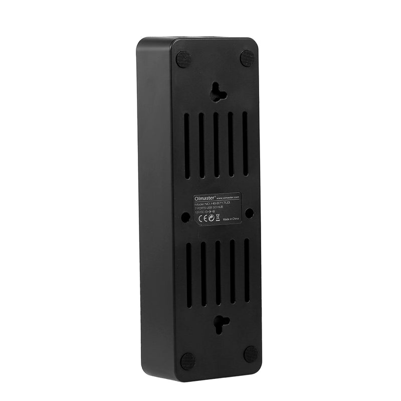 OImaster HB-8717U3 USB3.0 7 Ports Adapter 5Gbps with Dustproof Cap Switch Connector USB Hub for PC Laptop