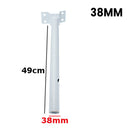 38MM 50MM Solar Street Light Walkway Parking Driveway Lighting Wall Pole Mount for 20W 40W 60W Wall Lamp