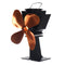 Heat Powered Wood Stove Fan 4 or 2 Blades Log Burner Fireplace Eco Friendly Fan