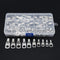 Excellway 90 Pc Tinned Copper Terminals Cable Terminals Connector Cable lugs Battery SC Terminals